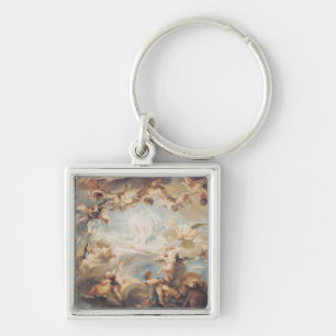 The Triumph of Cupid over all the Gods, 1752 Key Ring