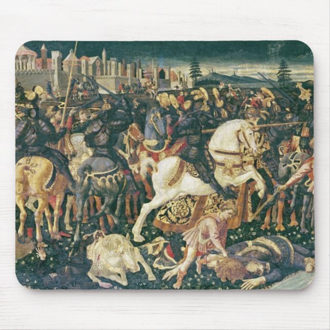 The Triumph of David and Saul, c.1445-55 Mouse Pad (Front)