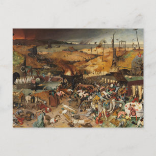 The Triumph of Death by Bruegel the Elder Postcard