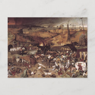 The Triumph of Death by Peter Bruegel Postcard