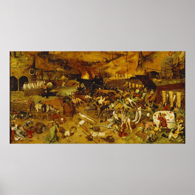The Triumph of Death by Pieter Bruegel the Elder Poster (Front)