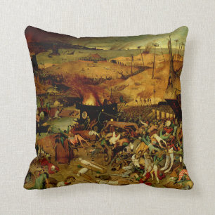 The Triumph of Death, c.1562 (oil on panel) Cushion