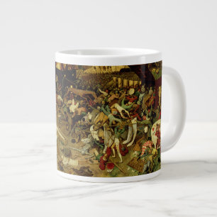 The Triumph of Death, c.1562 (oil on panel) Large Coffee Mug