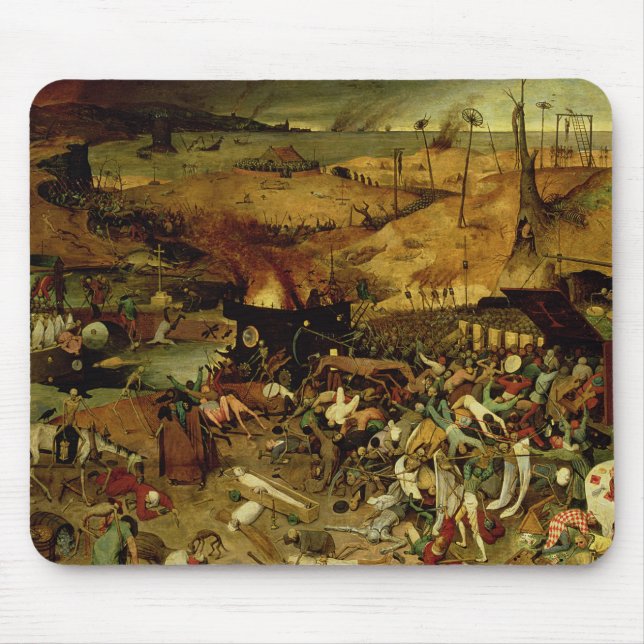 The Triumph of Death, c.1562 (oil on panel) Mouse Pad (Front)
