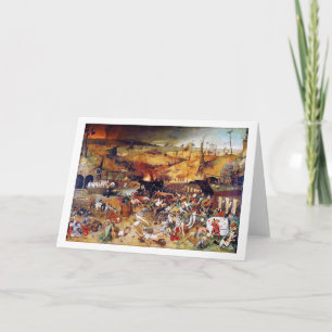 The Triumph of Death, Pieter Bruegel Card