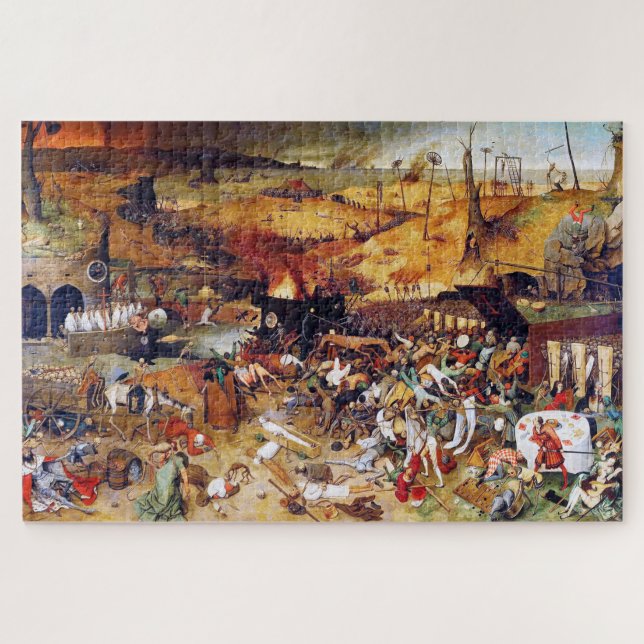 The Triumph of Death, Pieter Bruegel Jigsaw Puzzle (Horizontal)