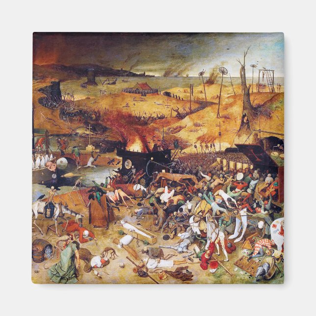 The Triumph of Death, Pieter Bruegel Magnet (Front)