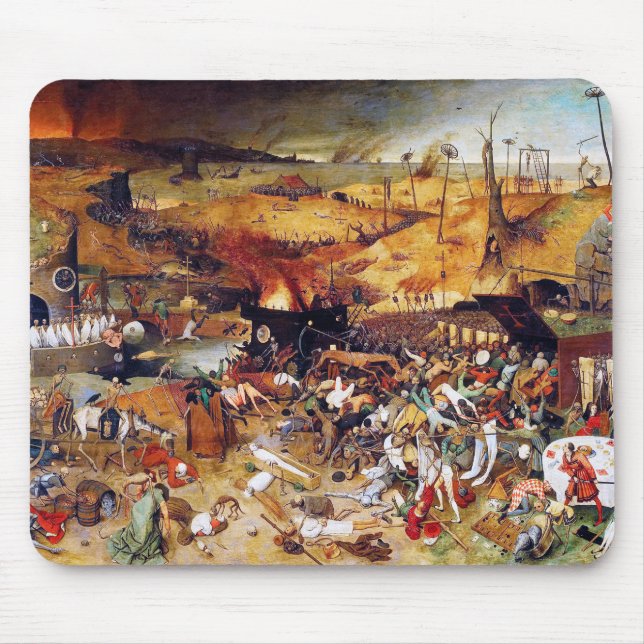 The Triumph of Death, Pieter Bruegel Mouse Pad (Front)