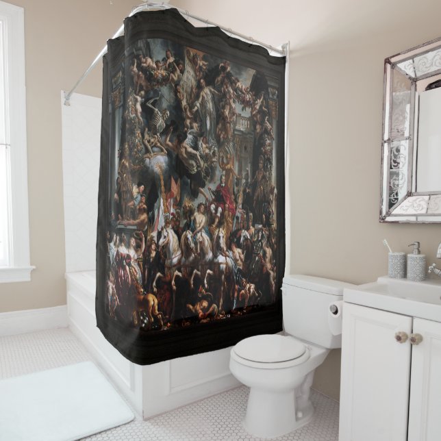 The Triumph of Frederik Hendrik, Prince of Orange Shower Curtain (In Situ)