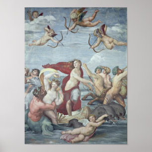 The Triumph of Galatea, 1512-14 Poster