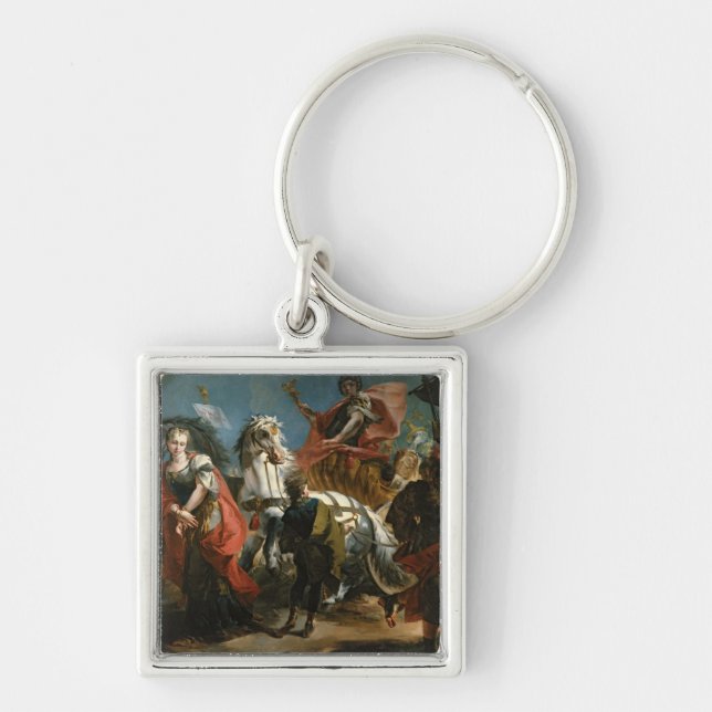 The Triumph of Marcus Aurelius Key Ring (Front)