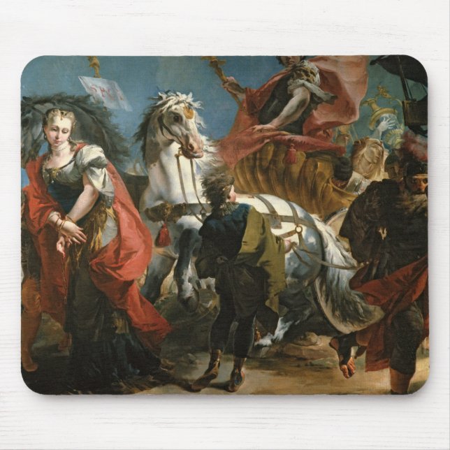 The Triumph of Marcus Aurelius Mouse Pad (Front)