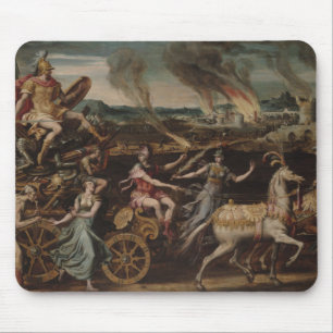 The Triumph of Mars, c.1570 (oil on panel) Mouse Pad