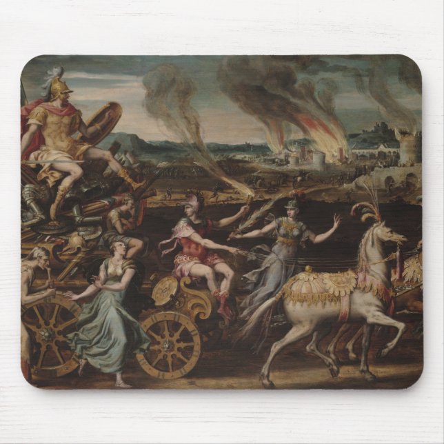 The Triumph of Mars, c.1570 (oil on panel) Mouse Pad (Front)