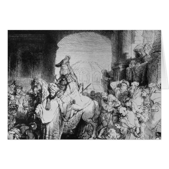 The Triumph of Mordecai, c.1640 (Front Horizontal)