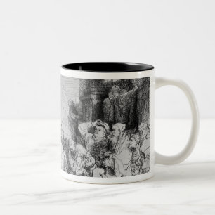 The Triumph of Mordecai, c.1640 Two-Tone Coffee Mug