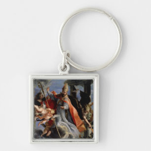 The Triumph of St. Augustine  1664 Key Ring
