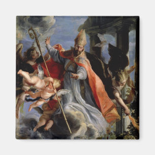 The Triumph of St. Augustine 1664 Magnet