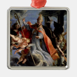 The Triumph of St. Augustine  1664 Metal Tree Decoration