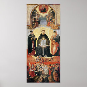 The Triumph of St. Thomas Aquinas Poster