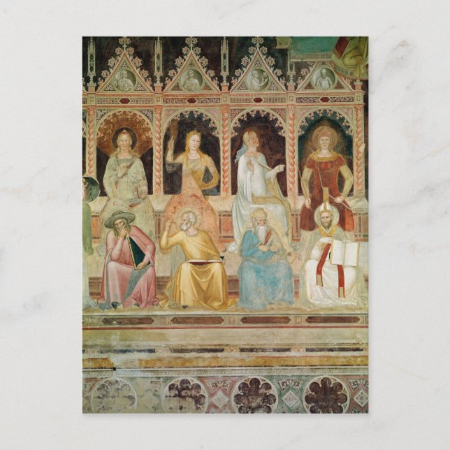 The Triumph of the Catholic Doctrine Postcard (Front)