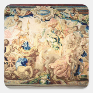 The Triumph of the Eucharist Square Sticker