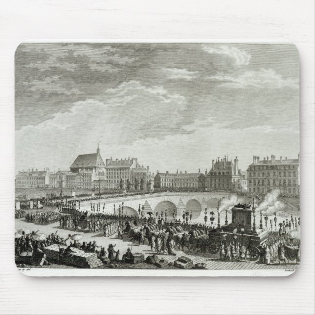 The Triumph of Voltaire Mouse Pad (Front)