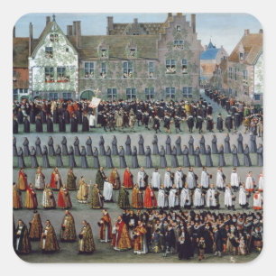 The Triumph Square Sticker