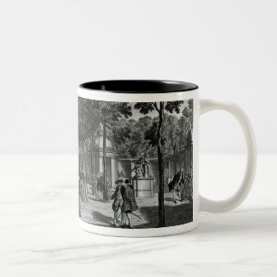 The Triumphal Arches, Handel's Statue in the South Two-Tone Coffee Mug