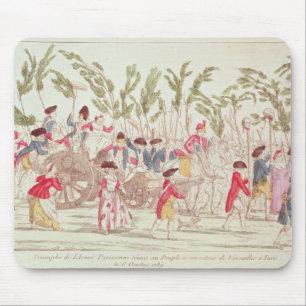 The Triumphant Parisian Army Returning Mouse Pad