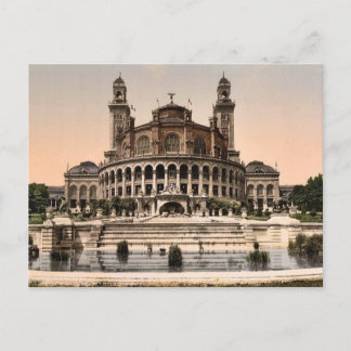 The Trocadero, Exposition Universal, 1900, Paris, Postcard