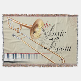 The trombone throw blanket