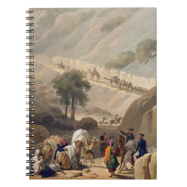 The Troops Emerging from the Narrow Part of the De Notebook (Front)