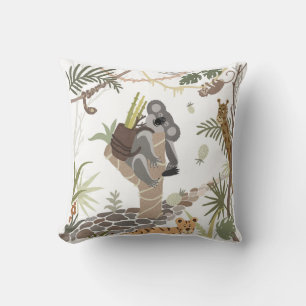 "The tropical animal koala" Cushion
