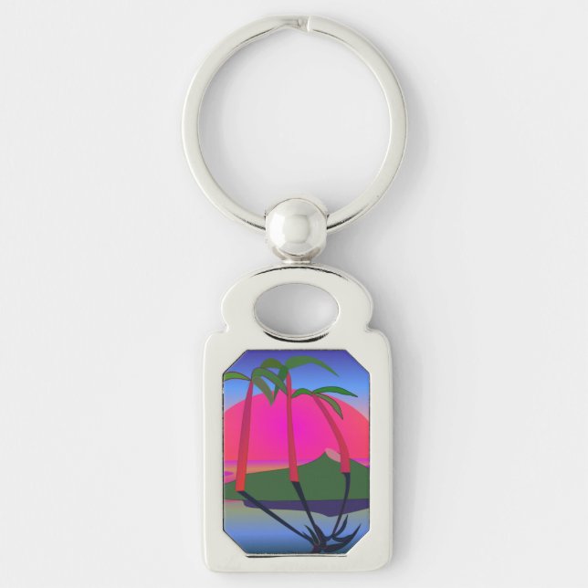 The Tropics - Key Ring (Front)