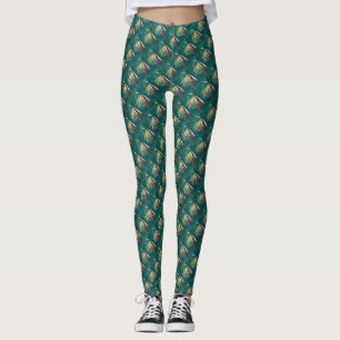 The Trout Fin wet fly, fly fishing, fly tying Leggings