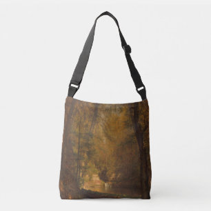 The Trout Pool (1870) Artwork - Crossbody Bag