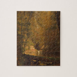 The Trout Pool (1870) Artwork - Jigsaw Puzzle