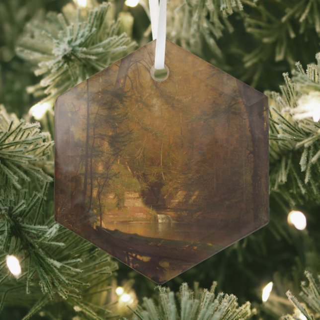 The Trout Pool (1870) Artwork - Ornament (Insitu)