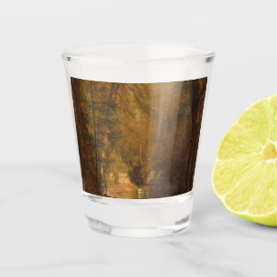 The Trout Pool (1870) Artwork - Shot Glass