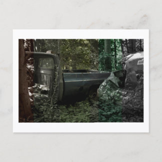 The Truck by JeffreyH.Thornton: Approachable Wolf Postcard