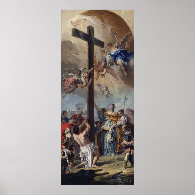 The True Cross - Sebastiano Ricci Fine Art Poster (Front)