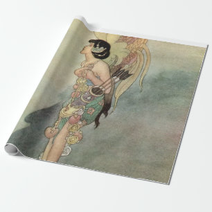 “The True Lover” by Charles Robinson Wrapping Paper
