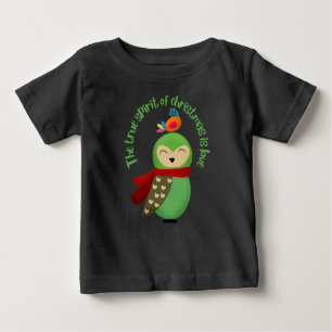 THE TRUE SPIRIT OF CHRISTMAS IS LOVE BABY T-Shirt