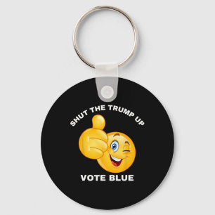 The Trump Up Vote Blue Re-elect Biden President 20 Key Ring