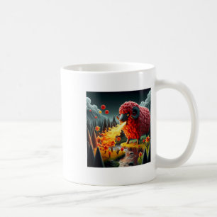 The Truth About The Welsh Dragon Sticker Coffee Mug
