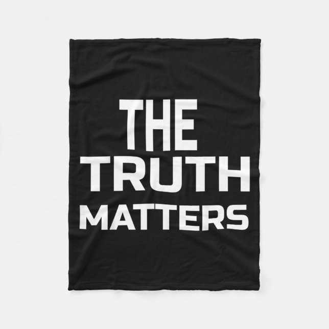 The Truth Fleece Blanket (Front)