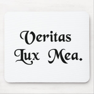 The truth is my light. mouse pad