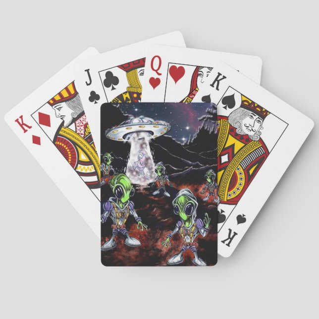 The Truth is Out There Playing Cards (Back)