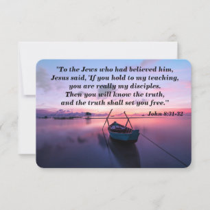 The Truth Shall Set You Free Memory Card